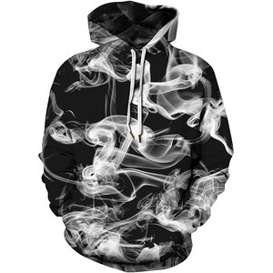 Sweat-shirt surdimensionné personnalisé à sublimation intégrale pour homme, col rond, imprimé numérique, collection automne-hiver, thème Noël - Product Image 4