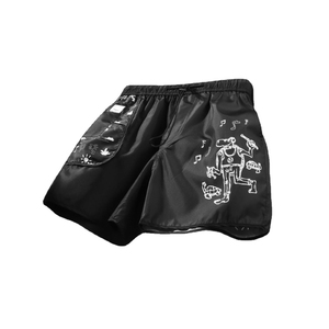 Shorts de Baño para Hombre de Secado Rápido con Estampado Floral, Ropa de Playa hasta la Rodilla, Ligeros, Transpirables, Resistentes al Agua, Tejido, Corte Veraniego - Product Image 2