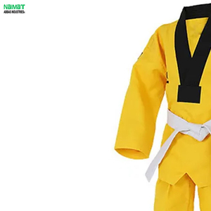 Uniforme de Taekwondo con Cuello en V, Costuras Resistentes, Ajuste Flexible para Entrenamiento y Práctica - Product Image 4