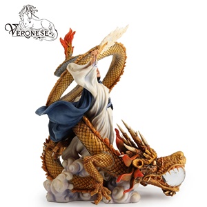 Veronese Design-Romance of The Three kingdoms-Zhuge Liang Riding Dragon-งานฝีมือเรซินตกแต่งบ้าน - Product Image 3