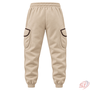 Sand Utility Pocket <b>Jogger</b> <b>Pants</b> Custom <b>Cargo</b> Sweatpants Casual Sportswear Wholesale Manufacturer OEM ODM Supplier - Product Image 2