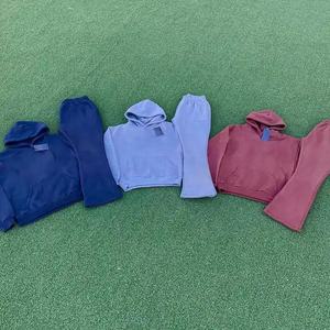 Survêtement décontracté pour homme, hiver, à capuche, uni, léger, séchage rapide, respirant, avec taille élastique et options personnalisables - Product Image 3