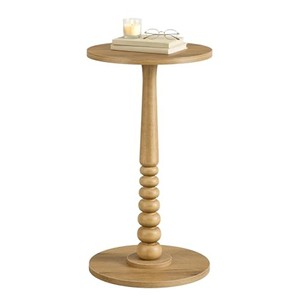 Table d'appoint ovale en bois de manguier artisanal |   Meubles en bois en gros en Inde - Product Image 2