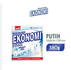 Best Price Ekonomi White Cream <b>Detergent</b> Putih Whitening 380g x 12 - Product Image 3