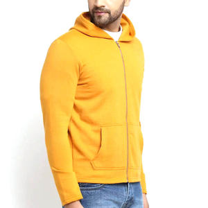 Sudadera con capucha para hombre, estilo nuevo, ligera, de secado rápido, con cremallera, transpirable, 100% algodón polar, antipilling, moda otoño-invierno, venta al por mayor - Product Image 3