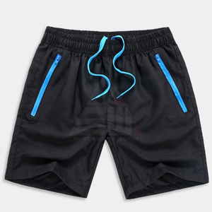 Shorts de bain pour hommes de qualité supérieure, 100% polyester, en toile, séchage rapide, taille élastique moyenne, imprimés par sublimation, vêtements de plage personnalisés, vente en gros - Product Image 4