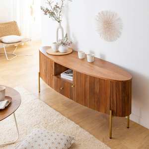 Mueble para TV de madera de mango Vandana Cresta Vista - Product Image 2