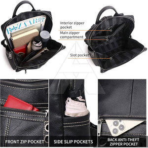 กระเป๋าเป้หนังกันน้ำ ดีไซน์ทันสมัย กระเป๋าเป้หนังขายส่ง - Product Image 4