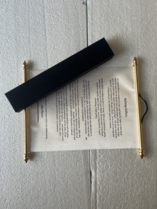 Luxury Custom Printed Scroll Invitations with <b>Matching</b> <b>Boxes</b> Product Introduction - Product Image 5