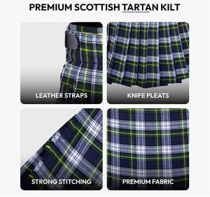 Fabricant de kilt pour hommes de qualité supérieure, kilt écossais traditionnel sur mesure, vêtements des Highlands, vente en gros, usine OEM - Product Image 6