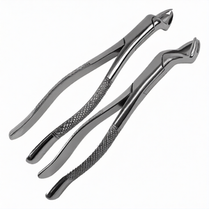 Juego de Fórceps Dentales para Extracción 88R y 88L, Fórceps de Acero Inoxidable para Extracción de Molares Superiores Primarios y Secundarios, Fórceps Quirúrgicos Dentales - Product Image 1