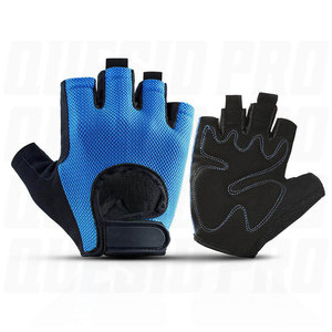 Gants de musculation personnalisables avec logo pour hommes et femmes, gants de fitness demi-doigts respirants avec support de poignet pour la musculation - Product Image 1