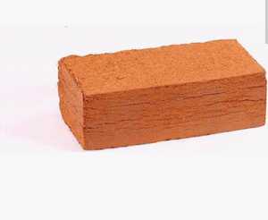 Bloque de Fibra de Coco Biodegradable y Ecológico de 650 Gramos, con Alta Retención de Agua para el Cultivo de Plantas y Germinación de Semillas - Product Image 1