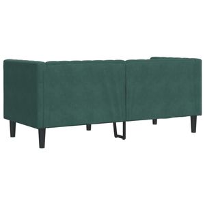 Sofá Chesterfield Verde Oscuro para Sala de Estar - Product Image 6