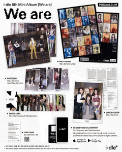 I-DLE - [WE ARE] 8º MINI ÁLBUM POCAALBUM (Versión PHOTOBOOK) ÁLBUM DE K-POP MÁS VENDIDO EN COREA - Product Image 4