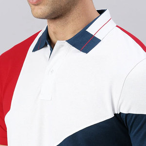 Camiseta Polo de Algodón de Primera Calidad, Cómoda, de Manga Corta, Color Rojo, Corte Regular, Ligera, Transpirable, Informal, a la Moda - Product Image 5