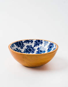 Ensaladera de madera de acacia para servir comida, cuenco de madera de mango disponible a precio de exportación - Product Image 6