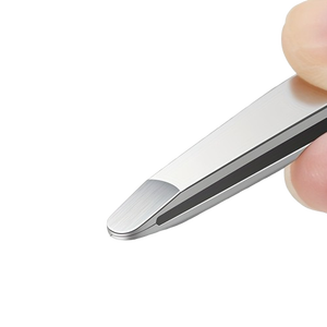Professional Round Tip Eyebrow Tweezer Precision Hair Removal <b>Tool</b> <b>Safe</b> Grip Design for Smooth Facial Grooming - Product Image 3