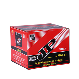 Batería de motocicleta de plomo-ácido OEM 12V 3.5Ah PTX4L BSJP Roja sin mantenimiento, suministro directo de fábrica - Product Image 6