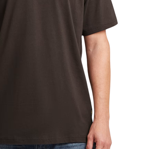 Camiseta de Manga Corta con Cuello Redondo para Hombre, Camiseta Informal Estampada con Cuello Acanalado, 220g, Transpirable, Ropa al por Mayor, Uso Diario Básico - Product Image 5