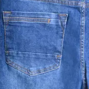 กางเกงยีนส์ทรงตรงสำหรับผู้ชายทรงคลาสสิกสไตล์ลำลองสไตล์สตรีททรงสลิมฟิตกางเกงยีนส์สีน้ำเงินซักสีสไตล์เรโทรสำหรับผู้ชาย - Product Image 6