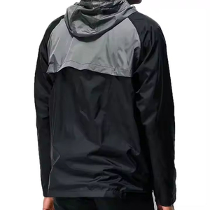 Custom Windbreaker <b>Jacket</b> for Men breathable Wholesale <b>waterproof</b> Windproof With Zipper Fall - Product Image 4