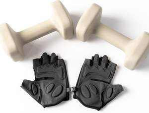 Guantes de Ejercicio con Almohadillas Acolchadas y Protección Completa para la Palma, Guantes de Levantamiento de Pesas para Gimnasio, Fitness y Entrenamiento - Product Image 2