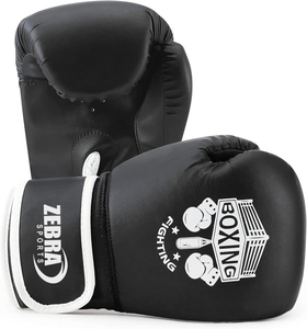 Guantes de Boxeo de Cuero para Niños de 2oz, 4oz y 6oz, Transpirables, que Absorben la Humedad, con Cierre de Gancho y Bucle, para Entrenamiento de MMA, Marca Privada Personalizada - Product Image 3