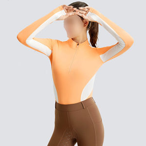 Camiseta Interior de Alto Rendimiento para Equitación, Transpirable, de Secado Rápido, Elástica y Cómoda para Mujer - Product Image 3