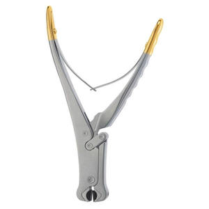 Pince à plier et couper les fils métalliques en acier 23 cm, coupe-fils manuel avec carbure de tungstène, chirurgical orthopédique CE ISO par Grip Surgical - Product Image 3