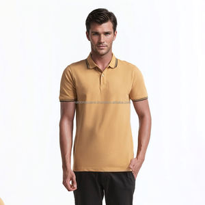 Nardon Apparel Pakistan Polo classique pour homme avec fermeture à deux boutons Pique Golf Shirt Solid Color Printed Summer Fashion - Product Image 4