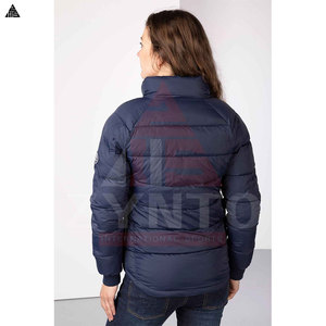 Blouson matelassé classique pour femme, respirant, couleur unie personnalisable, tissu tendance de haute qualité - Product Image 4
