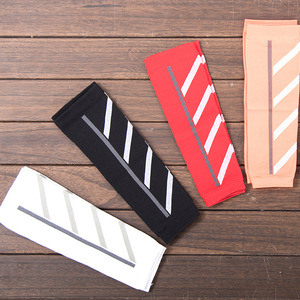 New 2026 Wholesale <b>Compression</b> Calf Sleeves White Nylon <b>Running</b> Support For Women Sport Wear BY AMAZING INDUSTRIES - Product Image 2