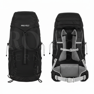 Sac à dos de voyage 40L en matériau imperméable pour l'extérieur, avec bretelles réglables, support dorsal respirant, vente en gros à prix abordable - Product Image 2
