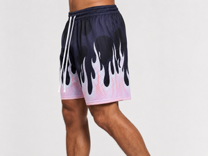 Pantalones Cortos de Baloncesto Personalizados para Hombre, Pantalones Deportivos de Malla, Cintura Elástica de Poliéster, Ropa de Gimnasio Cómoda, Diseño Sublimado Personalizado - Product Image 6