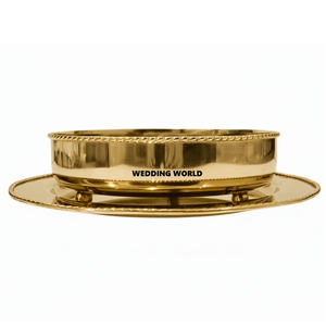 Table Decorative Metal Chocolate <b>Bowl</b> With Plate High Quality Round Shape Sweet <b>Bowl</b> <b>Silver</b> Nickle Plated Ramadan Chocolate <b>Bowl</b> - Product Image 2