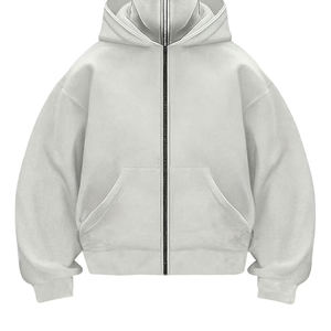 Veste zippée style punk rock personnalisée, style Underground Drill, en polaire épaisse, sans cordon de serrage, type survêtement - Product Image 5