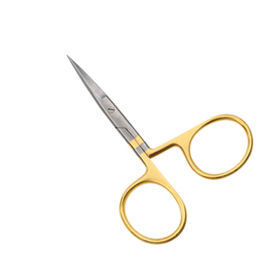 Ciseaux de pêche de haute qualité en acier inoxydable, lames tranchantes et durables, coupe-ligne, ciseaux à tresses, ciseaux torsadés plaqués or pour la pêche - Product Image 4