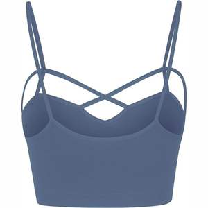 Soutien-gorge de sport pour femme grande taille avec logo personnalisé, design avant, maintien élevé et extensibilité quadridirectionnelle pour la gym et l'entraînement - Product Image 3