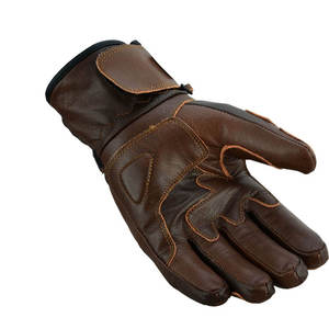 Guantes de Carreras de Dedo Completo de Fábrica, los Más Populares, Antideslizantes, de Cuero y Textil, para Hombre y Mujer, Estilo Vintage, para Motociclismo, Deportes y Playa - Product Image 5