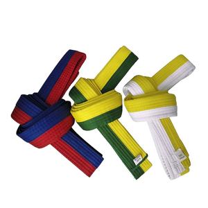 Ceintures de karaté haut de gamme en gros, fabricant de ceintures d'arts martiaux brodées sur mesure, ceintures noires 100% coton, fournisseur OEM - Product Image 1
