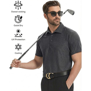 Camisa Polo de Uniforme Corporativo para Hombre, Ropa de Golf de Secado Rápido, Proveedor Mayorista de EE. UU. - Product Image 3