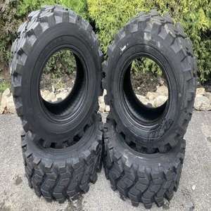 Neumáticos Sólidos de Alta Calidad para Minicargadoras con Llanta de Acero, Ruedas de Goma Resistentes para Máquinas de Construcción - Product Image 4