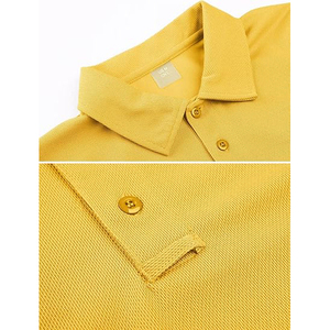 Polo de golf bicolore, design deux tons, tissu respirant, séchage rapide, extensible, pour le golf, le sport et les activités de plein air - Product Image 2