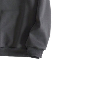Custom <b>Gothic</b> Cross Graphic Zip Up <b>Hoodie</b> Black Oversized Streetwear <b>Hoodie</b> Manufacturer - Product Image 6