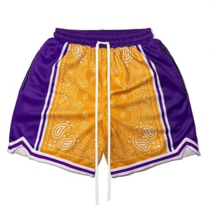 Pantalones Cortos de Lona con Estampado por Sublimación de Moda de Verano con Logotipo Personalizado, Pantalones Cortos Deportivos Transpirables de Poliéster 100% para Hombre - Product Image 3