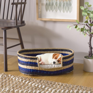 Wholesale Eco-friendly Water Hyacinth <b>Bed</b> Pet for Small Dog Cat Indoor Pet Storage Basket Made in Vietnam - Product Image 4