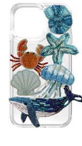 เคสมือถือลายปลาวาฬและปลาดาว สไตล์ชายหาดสุดพรีเมียม ป้องกันได้ดี  อุปกรณ์เสริมมือถือสุดอินเทรนด์ ตกแต่งด้วยลายสัตว์ ใช้ได้กับมือถือทุกรุ่น - Product Image 1