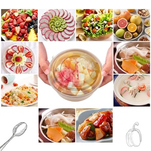 Nouveaux bols alimentaires jetables biodégradables en kraft pour l'emballage de repas chauds/froids, bols à emporter de 32 oz avec couvercle transparent, utilisables au micro-ondes - Product Image 5