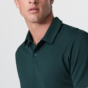 T-shirt pour homme avec col rabattu / Matière durable de haute qualité et coutures de qualité supérieure avec logo personnalisé à prix avantageux - Product Image 2